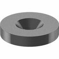 Bsc Preferred Black-Oxide Steel Finishing Countersunk Washer for No 10 0.203 ID 0.812 OD 82 Deg Countersink, 5PK 92908A140